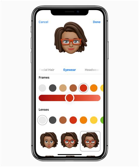 Customizing Emojis with iPhone's Animoji Feature