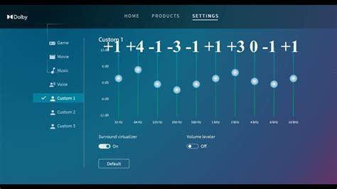 Customizing Headphone Highlighting Settings