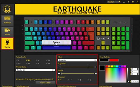 Customizing Keyboard Options