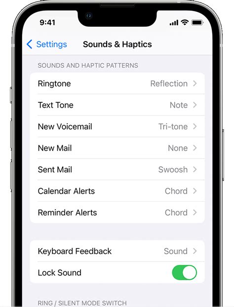 Customizing Ringer Settings on iPhone 13