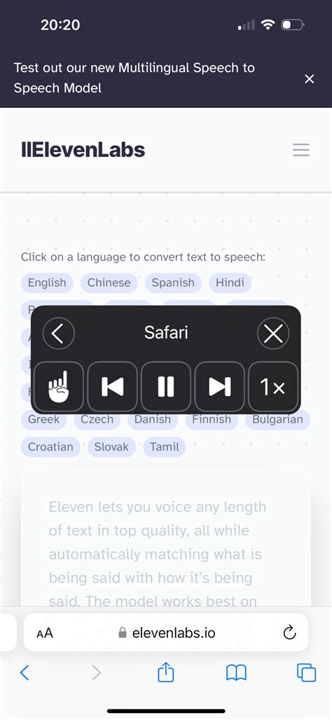 Customizing Siri's Language and Voice