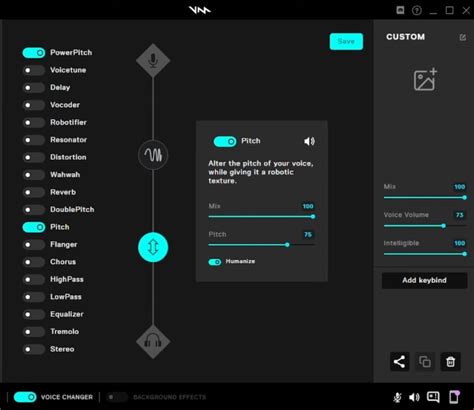 Customizing Voice Settings