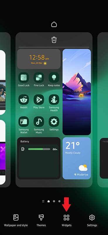 Customizing Widget Sizes and Arrangement for Your Personalized Home Screen Layout