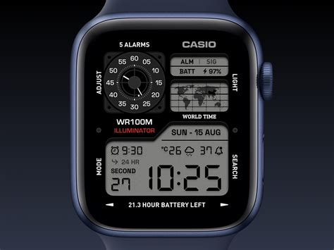 Customizing Your Apple Watch Face with Casio Watch Design