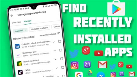 Deactivate recently installed apps