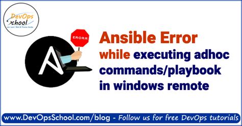 Debugging Connectivity Errors in Ansible on Windows Server