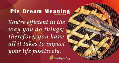 Deciphering the Symbolism of Pies in Dream Interpretation