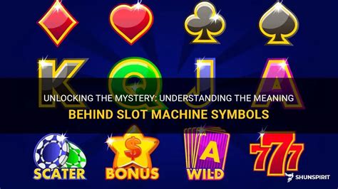 Decoding Common Symbols: Understanding the Meanings Behind Slot Machine Icons