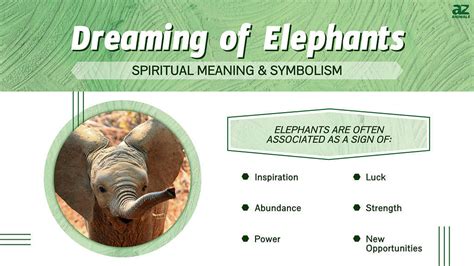 Decoding the Symbolism of Elephants in Dreamscapes