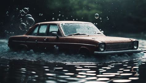 Delving into the Intriguing Significance of Dreaming About a Sinking Vehicle