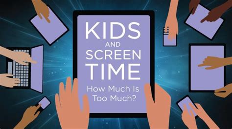 Determining Appropriate Screen Time Limits for Your Young One