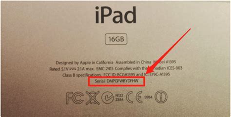 Determining the Production Year of Your iPad through the Serial Number