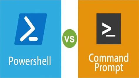 Differences between Windows PowerShell and Command Prompt