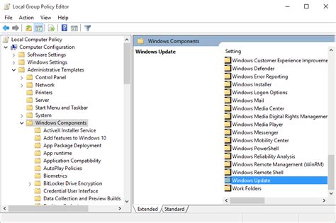 Disabling Automatic Updates through Group Policy