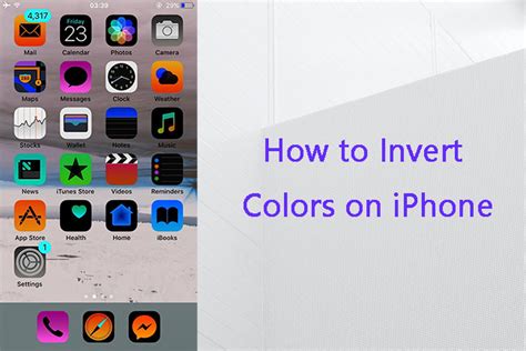 Disabling Color Inversion on Your Apple Device