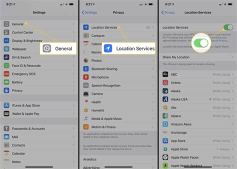 Disabling Location Services on Your iPhone