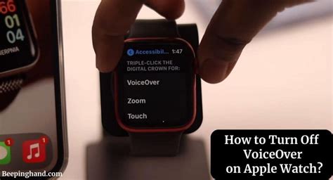 Disabling VoiceOver: Getting Control of Your Apple Watch Experience