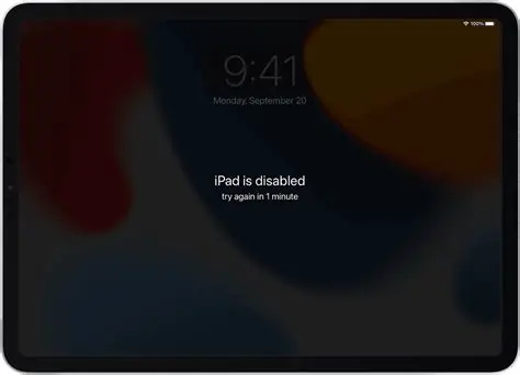 Disabling Your iPad without a Functional Touch Screen: Ensuring Device Security