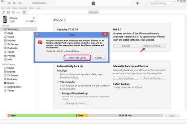 Disabling the Latest Version of Apple's Operating System using iTunes