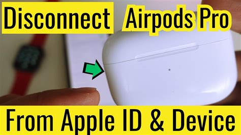 Disconnecting AirPods from your iPad