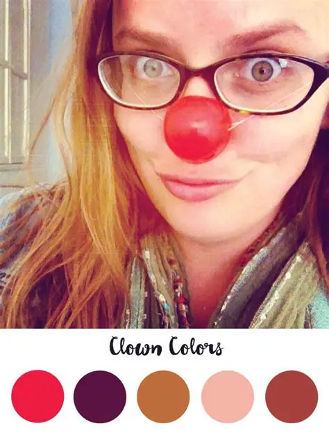 Discover the Perfect Color Palette for Your Whimsical Clown Attire