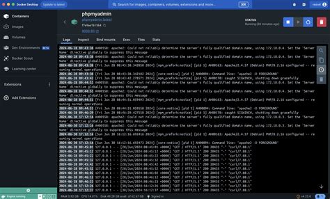 Discovering the Log Repository Location for Docker on Windows