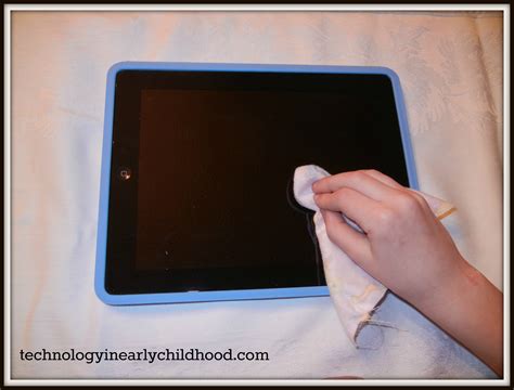 Disinfect the iPad with Electronics-Safe Wipes