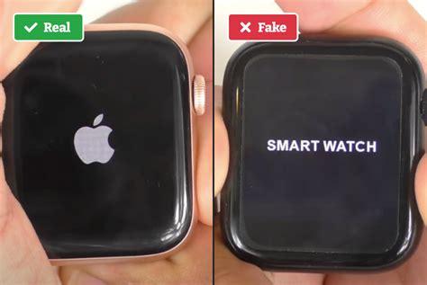 Distinguishing Characteristics Between Authentic Apple Watch and Counterfeit Imitations