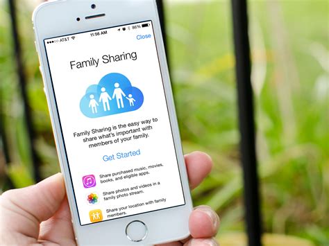 Downloading Applications through the App Store Family Sharing