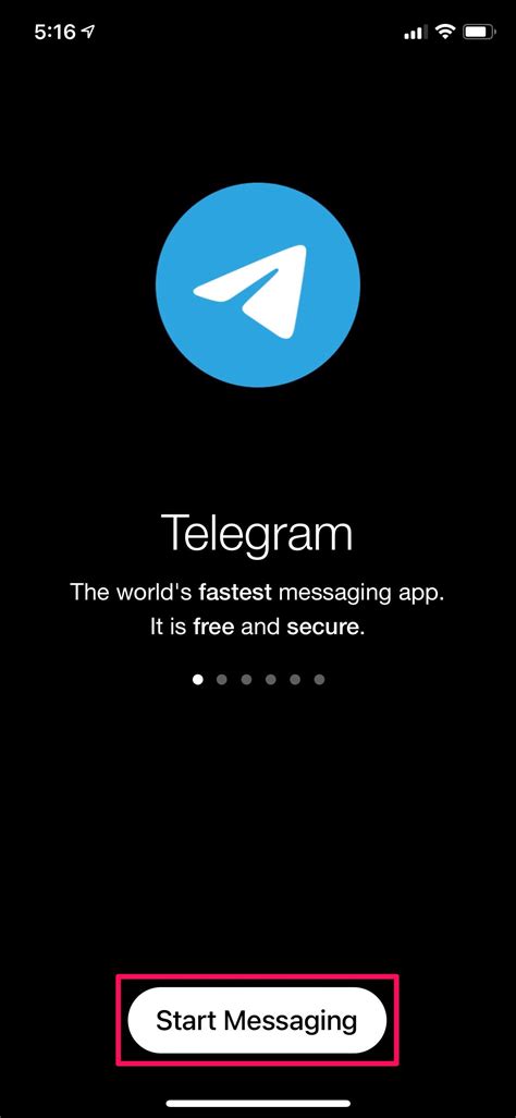 Downloading Telegram on your iPhone