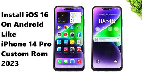 Downloading and Installing the iOS 16 Custom ROM on Your Android