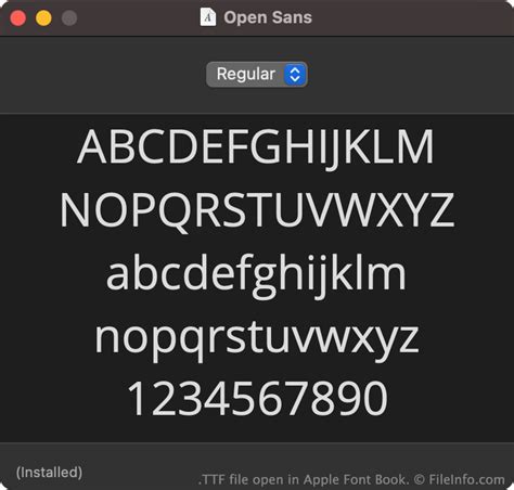 Downloading and transferring the TTF font file to your Apple device