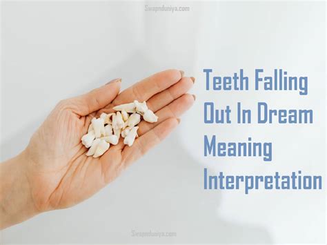 Dream Interpretations of Losing Teeth