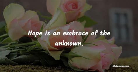 Embracing the Unknown: A Future Full of Hope