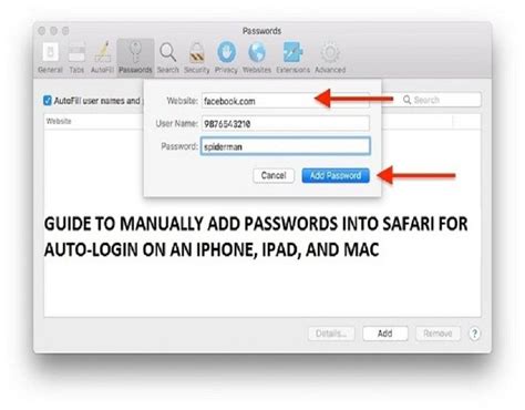 Enable Autocomplete for Login Credentials in Safari on the Latest iPhone Model