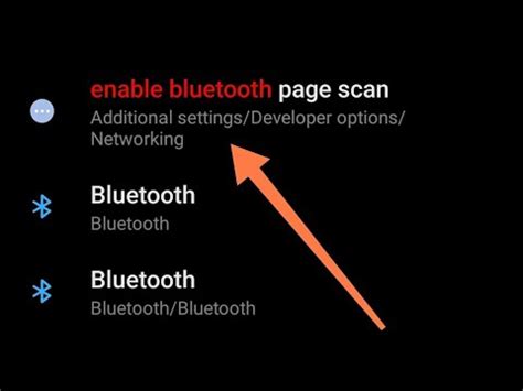 Enable Bluetooth and Scan for Devices