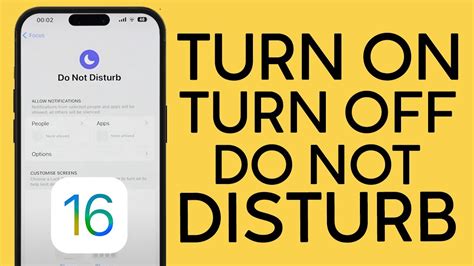 Enable Do Not Disturb: Set boundaries with unidentified incoming calls