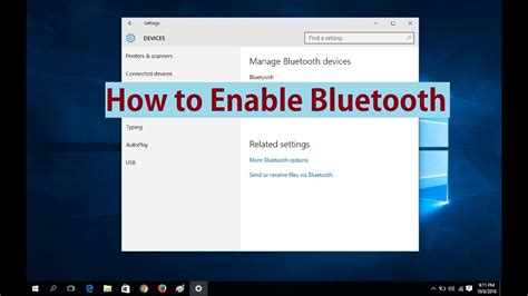 Enabling Bluetooth on Your HP Laptop