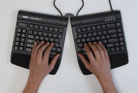 Enabling Ergonomic Typing with a Divided Keyboard