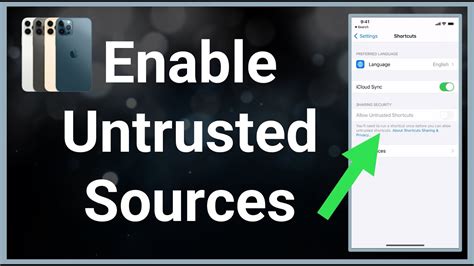 Enabling Unknown Sources on Your iOS Device