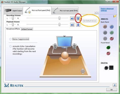 Enabling and Disabling the Audio Jacks for Headphones and Microphones