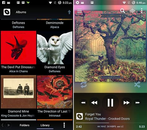 Enhanced Poweramp Customizations for Audiophiles