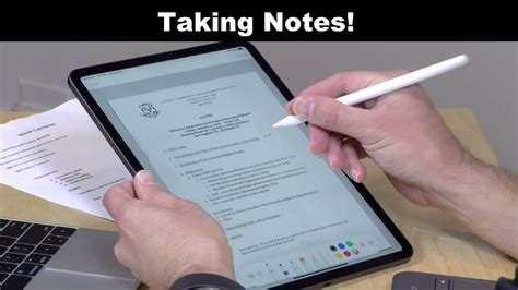 Enhancing Note-taking Experience with Apple Pencil