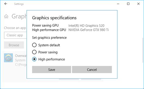 Enhancing Power Settings for Demanding Graphics Tasks