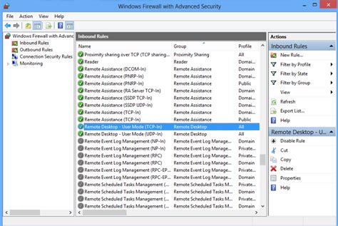 Enhancing Security of Remote Desktop Connections Using Windows Firewall