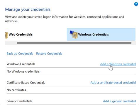 Enhancing Security with Windows Credential Management