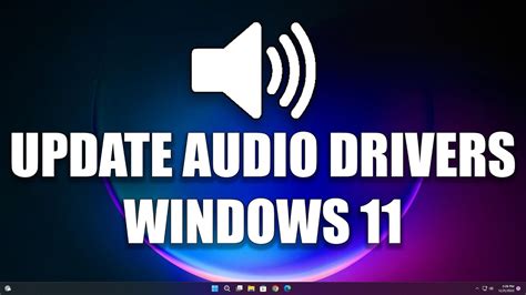 Enhancing Sound Output by Updating Audio Drivers and Software