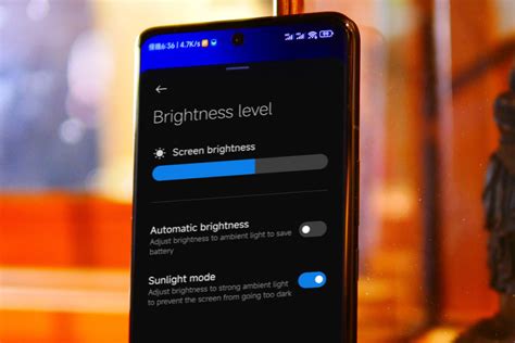 Enhancing Visibility with the Brightness Control Feature