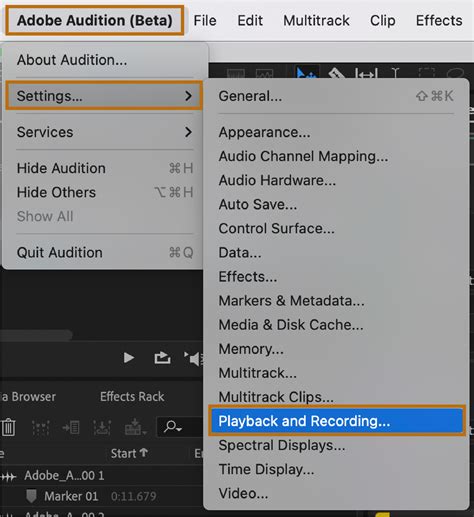 Enhancing Your Listening Experience in Adobe Audition: Configuring Audio Playback on Headphones