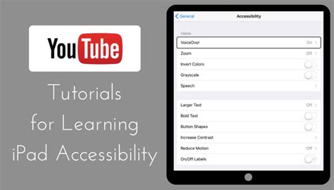 Enhancing Your Study Experience with iPad Accessibility Features